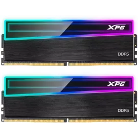 Память DDR5 2x32GB 6000MHz A-Data AX5U6000C3032G-DCNKRBK XPG Novakey RGB RTL Gaming PC5-48000 CL30 DIMM UDIMM ECC 288-pin 1.4В kit dual rank с радиатором Ret