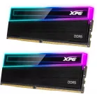 Память DDR5 2x16GB 5600MHz A-Data AX5U5600C4616G-DCNKRBK XPG Novakey RGB RTL Gaming PC5-44800 CL46 DIMM UDIMM ECC 288-pin 1.1В kit single rank с радиатором Ret
