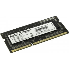 Память DDR3L 2Gb 1600MHz AMD R532G1601S1SL-UO OEM PC3-12800 CL11 SO-DIMM 204-pin 1.35В OEM
