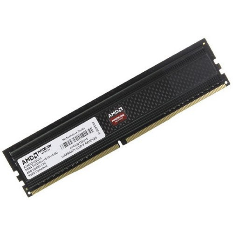 Память DDR4 8Gb 2133MHz AMD R748G2133U2S-UO Radeon R7 Performance Series OEM PC4-17000 CL15 DIMM 288-pin 1.2В OEM