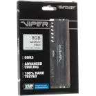 Память DDR3 2x4GB 1600MHz Patriot PV38G160C9K Viper 3 RTL Gaming PC3-12800 CL9 DIMM 240-pin 1.5В с радиатором Ret