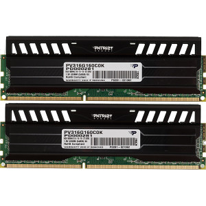  DDR3 2x8GB 1600MHz Patriot PV316G160C0K Viper 3 RTL Gaming PC312800 CL10 DIMM 240pin 15 dual rank Ret