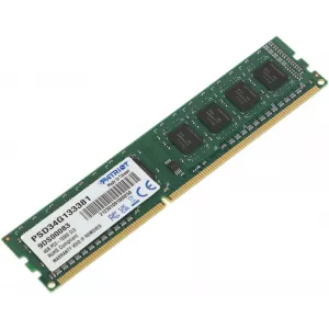  DDR3 4Gb 1333MHz Patriot PSD34G133381 RTL PC310600 CL9 DIMM 240pin 15 single rank Ret