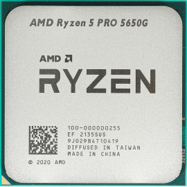 Процессор AMD Ryzen 5 PRO 5650G AM4 (100-000000255) (3.9GHz/AMD Radeon) OEM