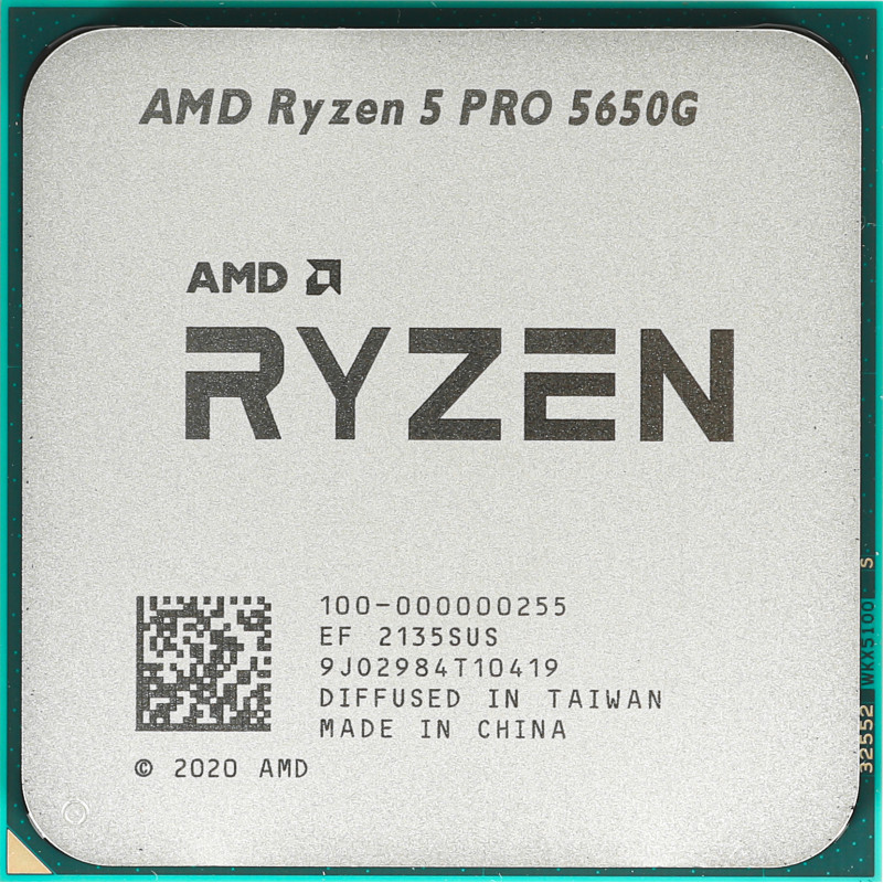 Процессор AMD Ryzen 5 PRO 5650G AM4 (100-000000255) (3.9GHz/AMD Radeon) OEM