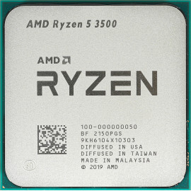 Процессор AMD Ryzen 5 3500 AM4 (100-000000050) (3.6GHz) OEM