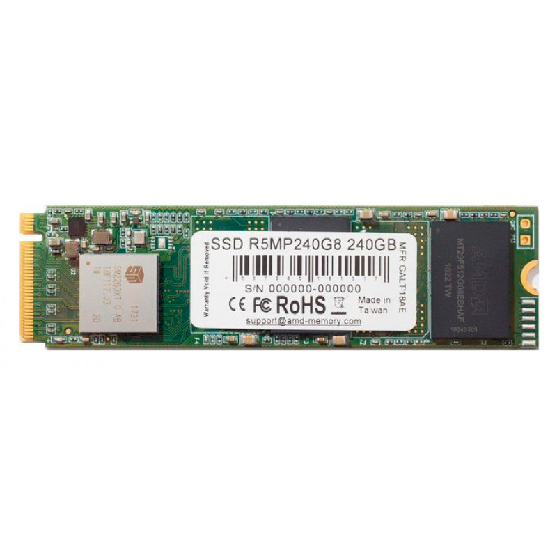 Накопитель SSD AMD PCI-E x4 240Gb R5MP240G8 Radeon M.2 2280