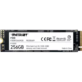 Накопитель SSD Patriot PCIe 3.0 x4 256GB P300P256GM28 P300 M.2 2280