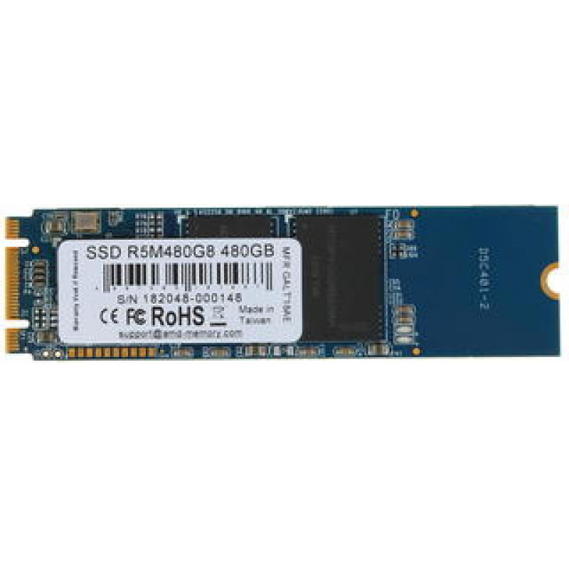 Накопитель SSD AMD SATA-III 480GB R5M480G8 Radeon M.2 2280 Накопитель SSD AMD SATA-III 480GB R5M480G8 Radeon M.2 2280