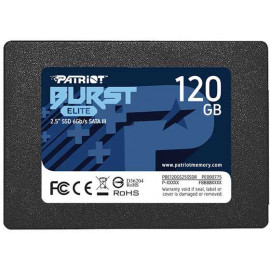 Накопитель SSD Patriot SATA III 120Gb PBE120GS25SSDR Burst Elite 2.5