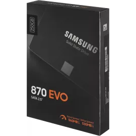 Накопитель SSD Samsung SATA-III 250GB MZ-77E250BW 870 EVO 2.5"