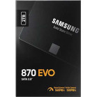 Накопитель SSD Samsung SATA-III 2TB MZ-77E2T0BW 870 EVO 2.5"