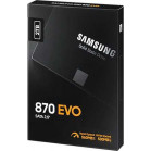 Накопитель SSD Samsung SATA-III 2TB MZ-77E2T0BW 870 EVO 2.5"