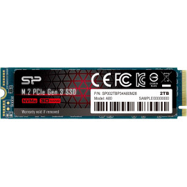 Накопитель SSD Silicon Power PCI-E 3.0 x4 2Tb SP002TBP34A80M28 M-Series M.2 2280