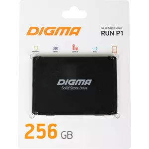 SSD Digma SATAIII 256GB DGSR2256GP13T Run P1 25quot