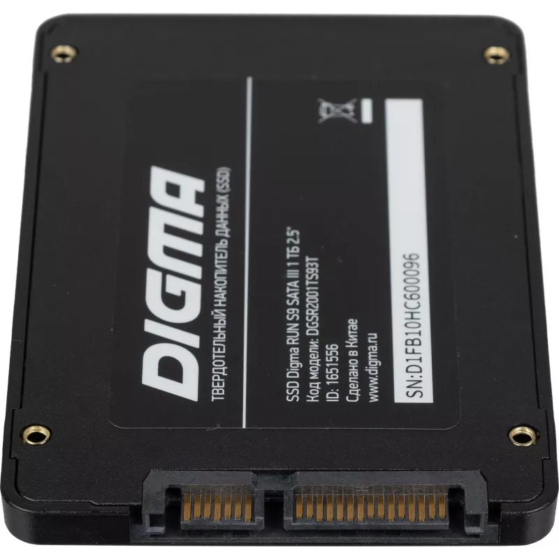 Накопитель SSD Digma SATA-III 1TB DGSR2001TS93T Run S9 2.5
