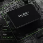 Накопитель SSD Digma SATA-III 512GB DGSR2512GS93T Run S9 2.5"