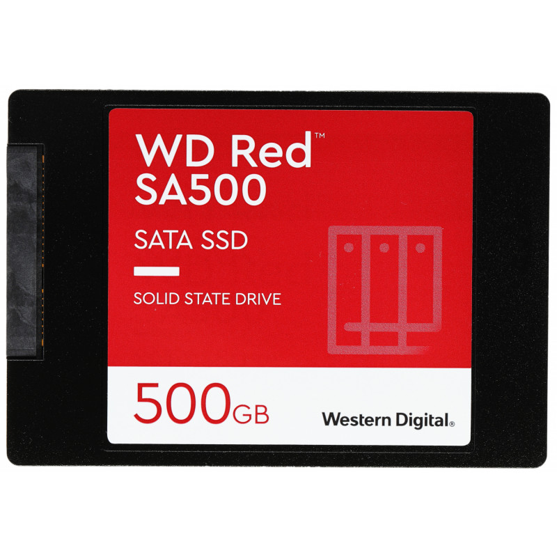 Накопитель SSD WD SATA-III 500GB WDS500G1R0A Red SA500 2.5"
