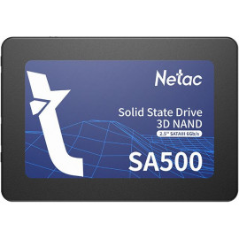 Накопитель SSD Netac SATA III 128Gb NT01SA500-128-S3X SA500 2.5