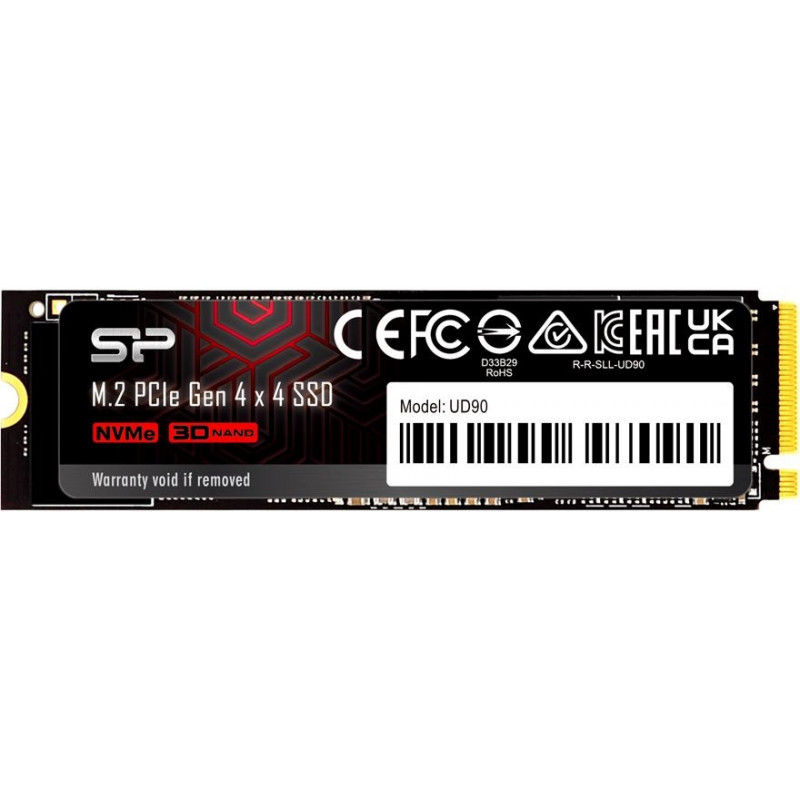 Накопитель SSD Silicon Power PCIe 4.0 x4 1TB SP01KGBP44UD9005 M-Series UD90 M.2 2280 Накопитель SSD Silicon Power PCIe 4.0 x4 1TB SP01KGBP44UD9005 M-Series UD90 M.2 2280