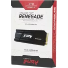 Накопитель SSD Kingston PCIe 4.0 x4 4000GB SFYRDK/4000G Fury Renegade M.2 2280