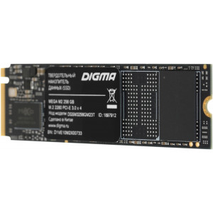  SSD Digma PCIe 30 x4 256GB DGSM3256GM23T Mega M2 M2 2280