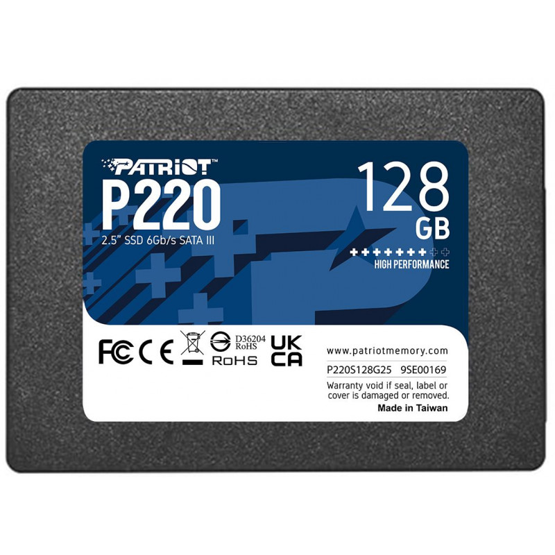 Накопитель SSD Patriot SATA-III 128GB P220S128G25 P220 2.5