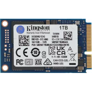  SSD Kingston mSATA 1Tb SKC600MS1024G KC600 mSATA