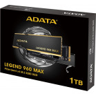 Накопитель SSD A-Data PCIe 4.0 x4 1TB ALEG-960M-1TCS Legend 960 Max M.2 2280