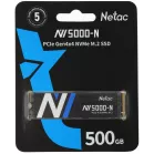 Накопитель SSD Netac PCIe 4.0 x4 500GB NT01NV5000N-500-E4X NV5000-N M.2 2280