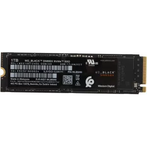  SSD WD PCIe 40 x4 1TB WDS100T2X0E Black SN850X M2 2280