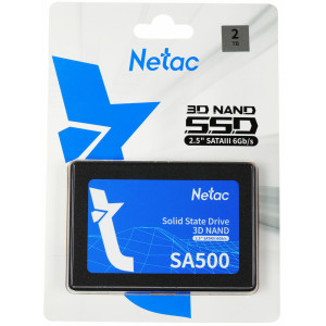  SSD Netac SATAIII 2TB NT01SA5002T0S3X SA500 25quot