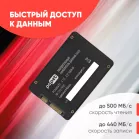 Накопитель SSD PC Pet SATA-III 4TB PCPS004T2 2.5" OEM