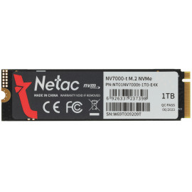 Накопитель SSD Netac PCIe 4.0 x4 1TB NT01NV7000t-1T0-E4X NV7000-t M.2 2280