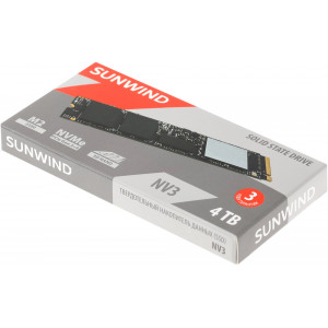  SSD SunWind PCIe 30 x4 4TB SWSSD004TN3 NV3 M2 2280