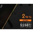 Накопитель SSD WD PCIe 4.0 x4 2TB WDS200T3X0E Black SN770 M.2 2280