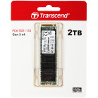 Накопитель SSD Transcend PCIe 3.0 x4 2TB TS2TMTE115S 115S M.2 2280 0.2 DWPD