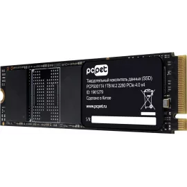 Накопитель SSD PC Pet PCIe 4.0 x4 1TB PCPS001T4 M.2 2280 OEM