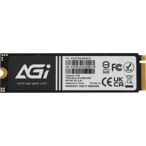  SSD AGi PCIe 40 x4 2TB AGI2T0G43AI818 M2 2280