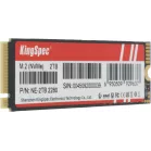 Накопитель SSD Kingspec PCIe 3.0 x4 2TB NE-2TB M.2 2280