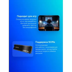  SSD AData PCIe 40 x4 1TB SLEG9001TCS Legend 900 M2 2280