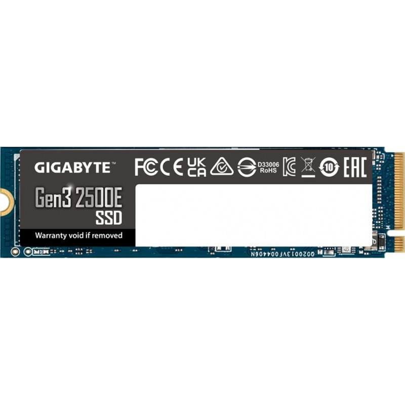 Накопитель SSD Gigabyte PCIe 3.0 x4 2TB G325E2TB 2500E M.2 2280