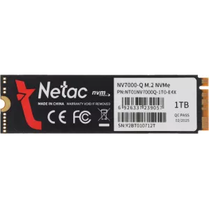  SSD Netac PCIe 40 x4 1TB NT01NV7000Q1T0E4X NV7000Q M2 2280