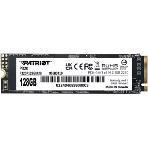  SSD Patriot PCIe 30 x4 128GB P320P128GM28 P320 M2 2280