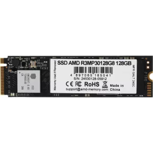  SSD AMD PCIe 30 x4 128GB R3MP30128G8 Radeon M2 2280