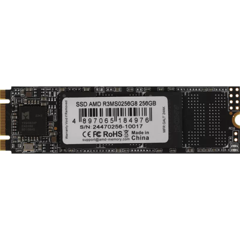 Накопитель SSD AMD SATA 256GB R3MS0256G8 Radeon M.2 2280