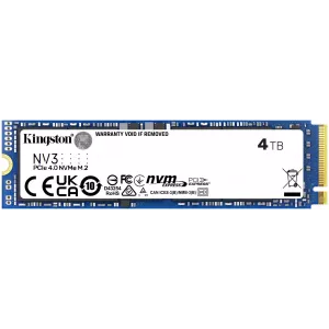  SSD Kingston PCIe 40 x4 4TB SNV3S4000G NV3 M2 2280