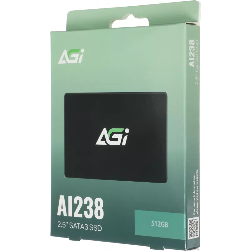 Накопитель SSD AGi SATA-III 512GB AGI512G25AI238 AI238 2.5"