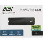 Накопитель SSD AGi PCIe 4.0 x4 2TB AGI2T0G44AI828 AI828 M.2 2280
