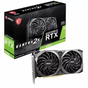  MSI PCIE 40 RTX 3060 VENTUS 2X 12G OC NVIDIA GeForce RTX 3060 12Gb 192bit GDDR6 168015000 HDMIx1 DPx3 HDCP Ret